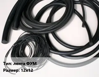 Формовое изделие РТИ лента ФУМ 12х12